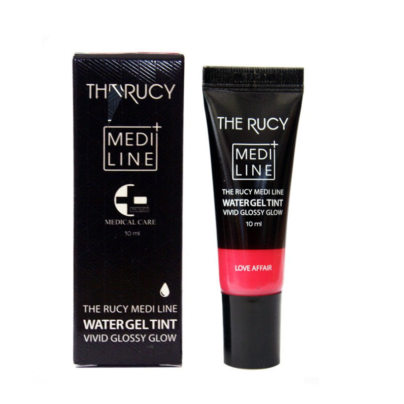 Son dưỡng ẩm môi The Rucy mediline water gel tint 10ml màu hồng LK Shop