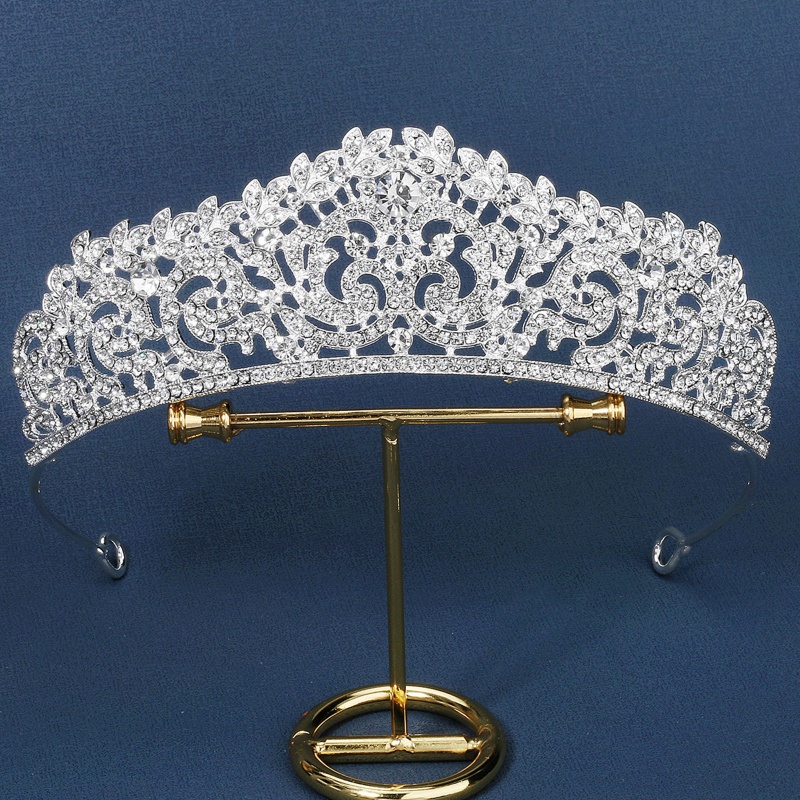 Vương Miện Đính Đá Lấp Lánh Kiểu Công Chúa Xinh Xắn Cho Bé Gái