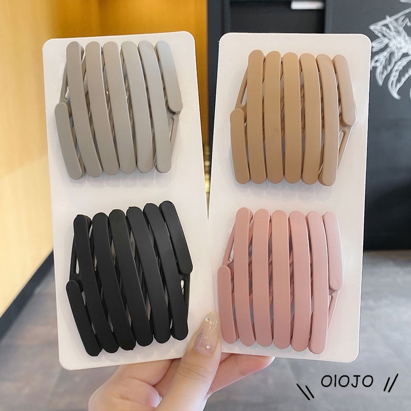 Băng Đô Cài Tóc Bằng Nhựa Acrylic Chống Trượt Thời Trang Hàn Quốc Cho Nữ