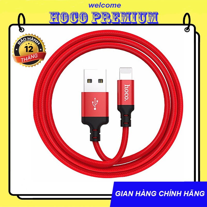 [Mã ELMSM3 giảm 20K đơn bất kì] CÁP SẠC NHANH HOCO X14 SẠC FULL DÒNG IPHONE, ANDROID - CHÍNH HÃNG