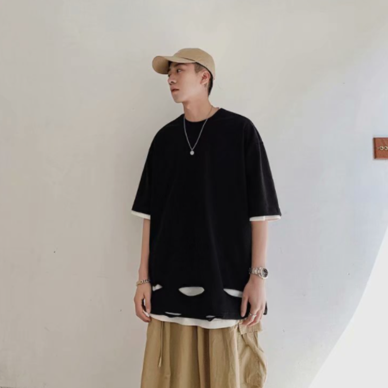 Áo Thun Tay Ngắn Thời Trang Dành Cho Nam