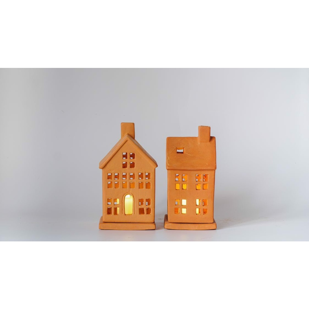 Ngôi Nhà Trang Trí Đất Nung xinh xắn TRẠI CÁ HOME