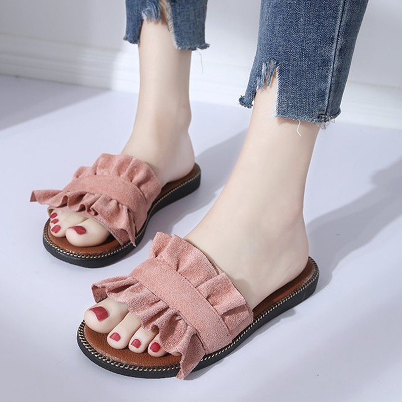 Dép xăng đan chống trượt xinh xắn thời trang dành cho nữ