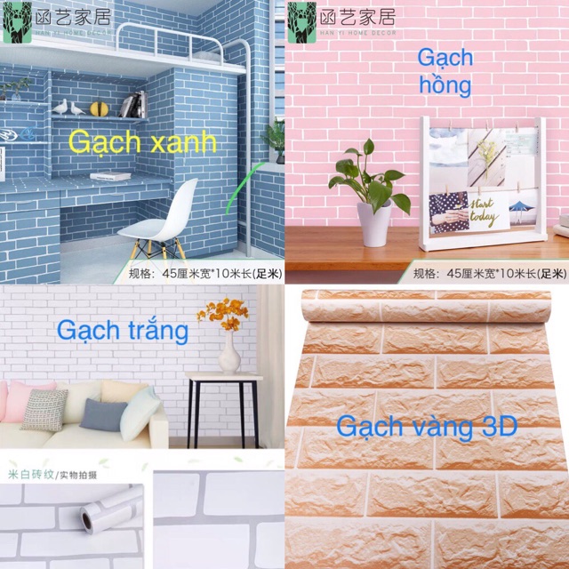 10 m giấy dán tường keo sẵn khổ 45 cm ( chát chọn mẫu) | BigBuy360 - bigbuy360.vn