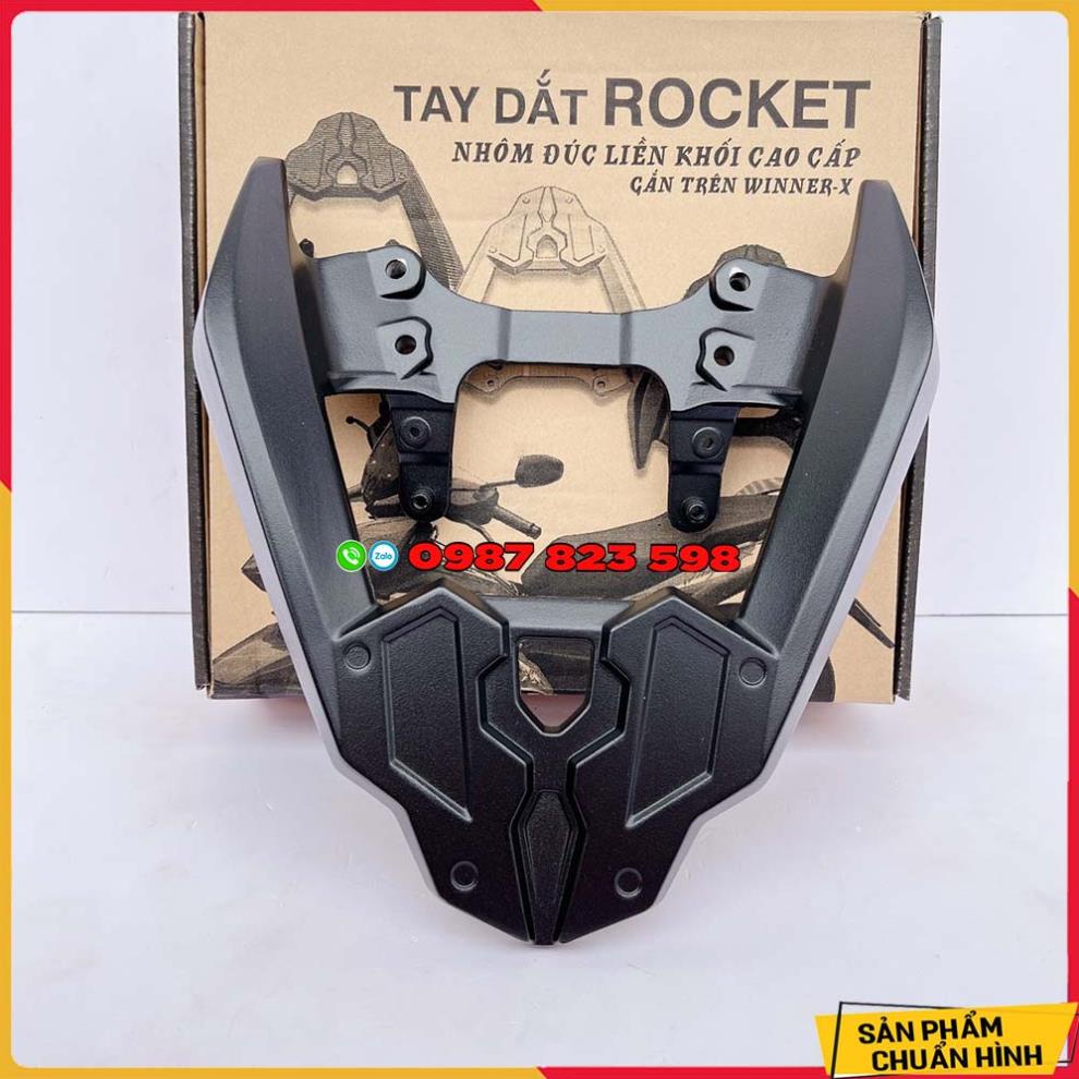 ✅ Tay Dắt Winner X 2019 - 2022 (Winner  X V2,Winner X V3) Đúc Gang Nguyên Khối Mẫu Rocket - Full Box ✅