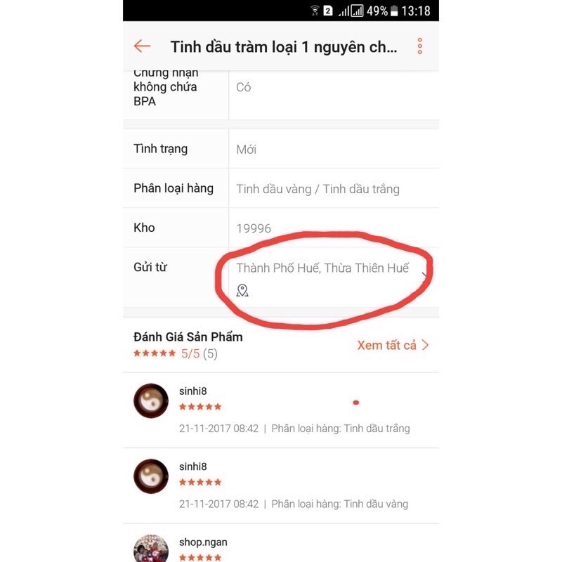 Combo 8 Dầu tràm Huế nguyên chất thương hiệu Phước Quảng
