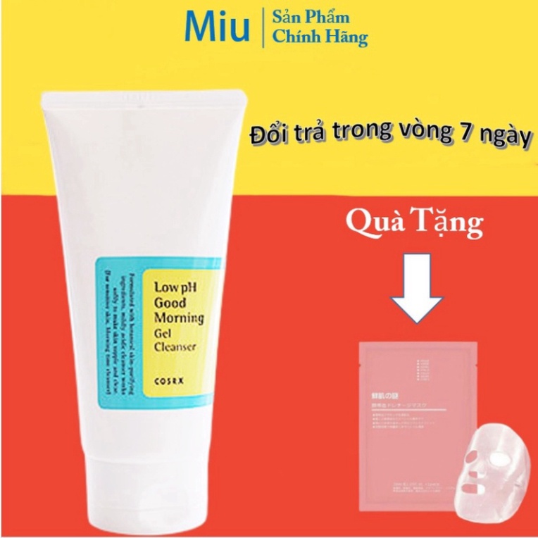 Sữa rửa mặt Cosrx Low Ph Good Morning Gel Cleanser 150ml | BigBuy360 - bigbuy360.vn
