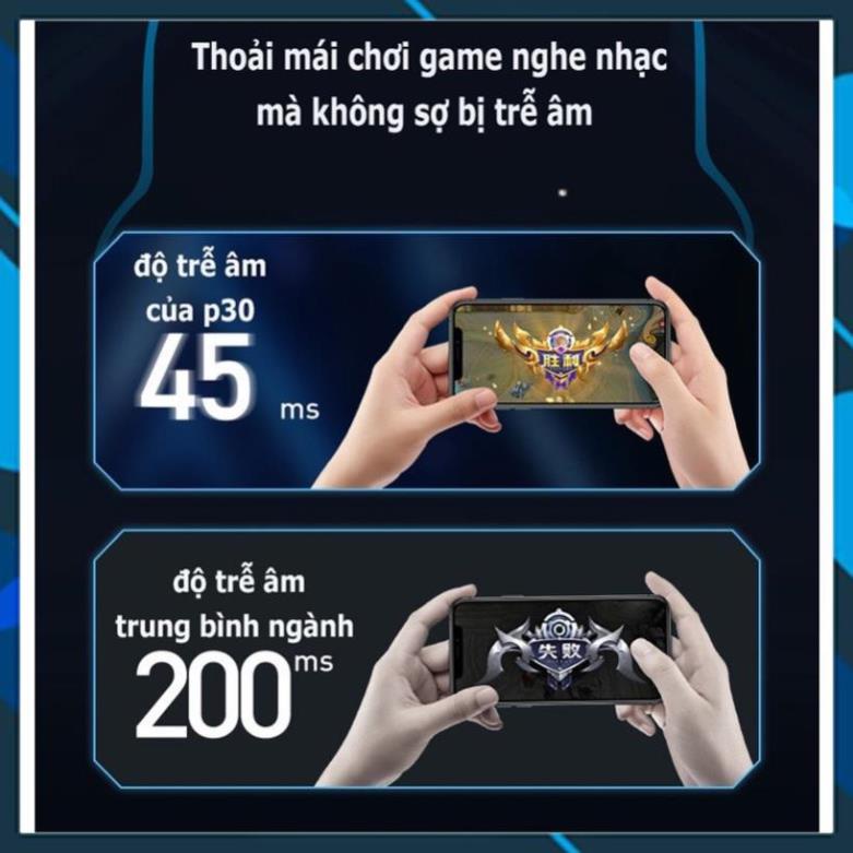 Tai Nghe Bluetooth P30 , Tai Nghe chơi game Gaming, Bass Hay, Có Míc, Độ Trễ Cực Thấp