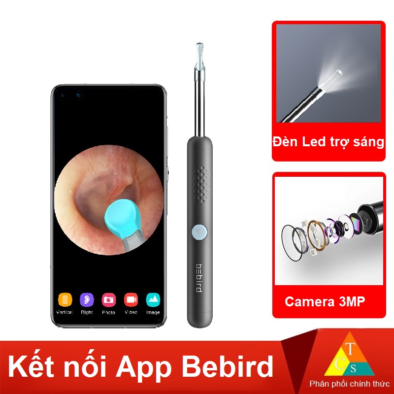 Dụng cụ lấy ráy tai tích hợp camera Bebird R1