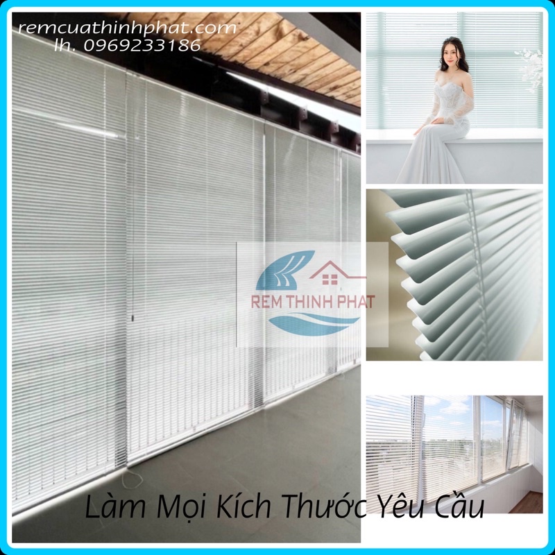 Màn rèm che nắng cửa kính. Rèm sáo nhôm che cửa sổ và trang trí giá rẻ. Cung cấp rèm sáo nhôm sỉ và lẻ. ST01 Trắng.