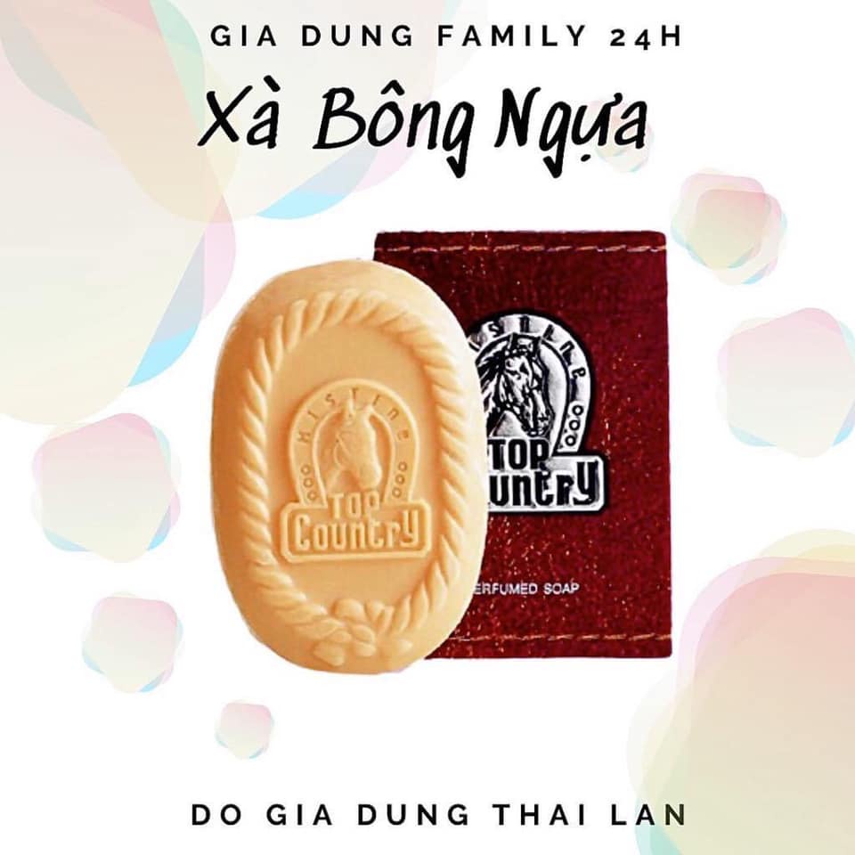 XÀ PHÒNG THƠM HIỆU CON NGỰA TOP COUNTRY THÁI LAN CHÍNH HÃNG - 10345