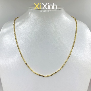 Dây chuyền ồng trúc xi mạ vàng 24k - D20