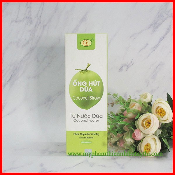 Ống Hút Dừa Cửu Long Coconut Straw