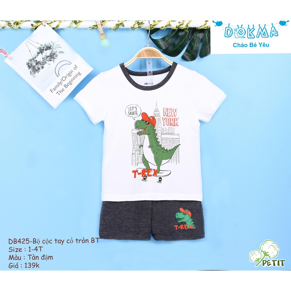 Bộ khủng long Dokma bé trai