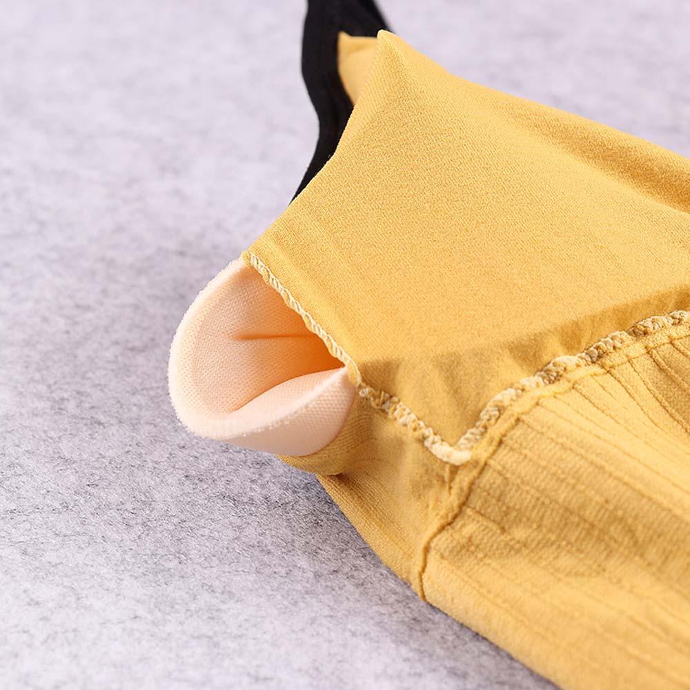 Áo Ngực Thể Thao Nâng Ngực Chất Liệu Nylon In Chữ Phong Cách Hàn Quốc Thời Trang Quyến Rũ Cho Nữ