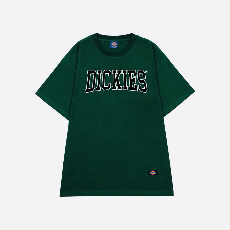 Áo thun Dickies xanh rêu - Teeshirt Dickies Original - Unisex nam nữ - Cam kết chính hãng.