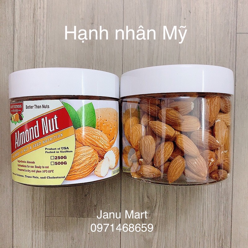 Hạnh nhân Mỹ nướng chín