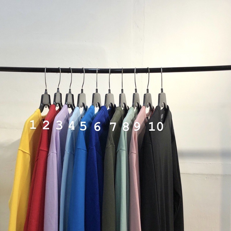 ÁO SWEATER TRƠN UNISEX