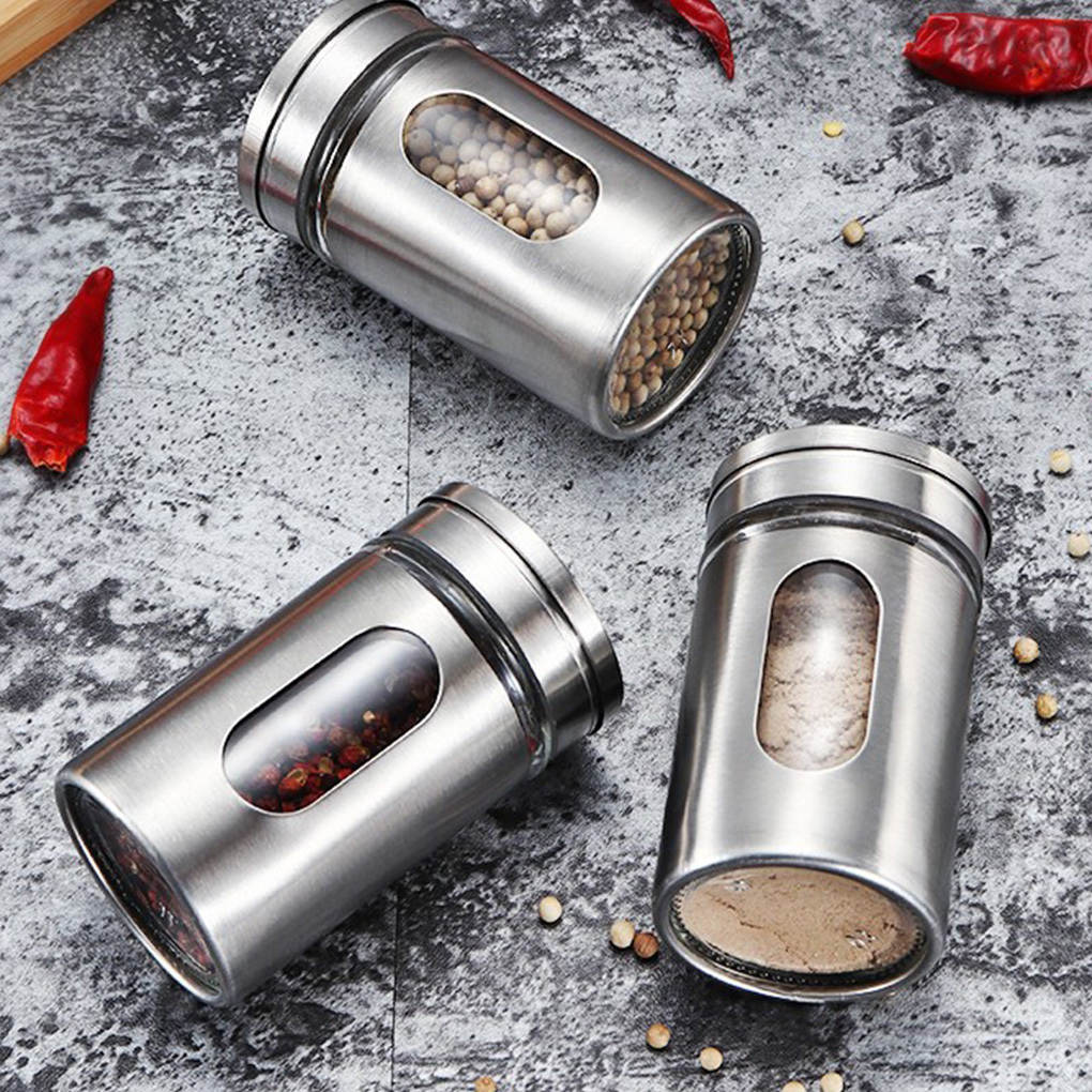 Lọ Rắc Gia Vị Bằng Thép Không Gỉ 304