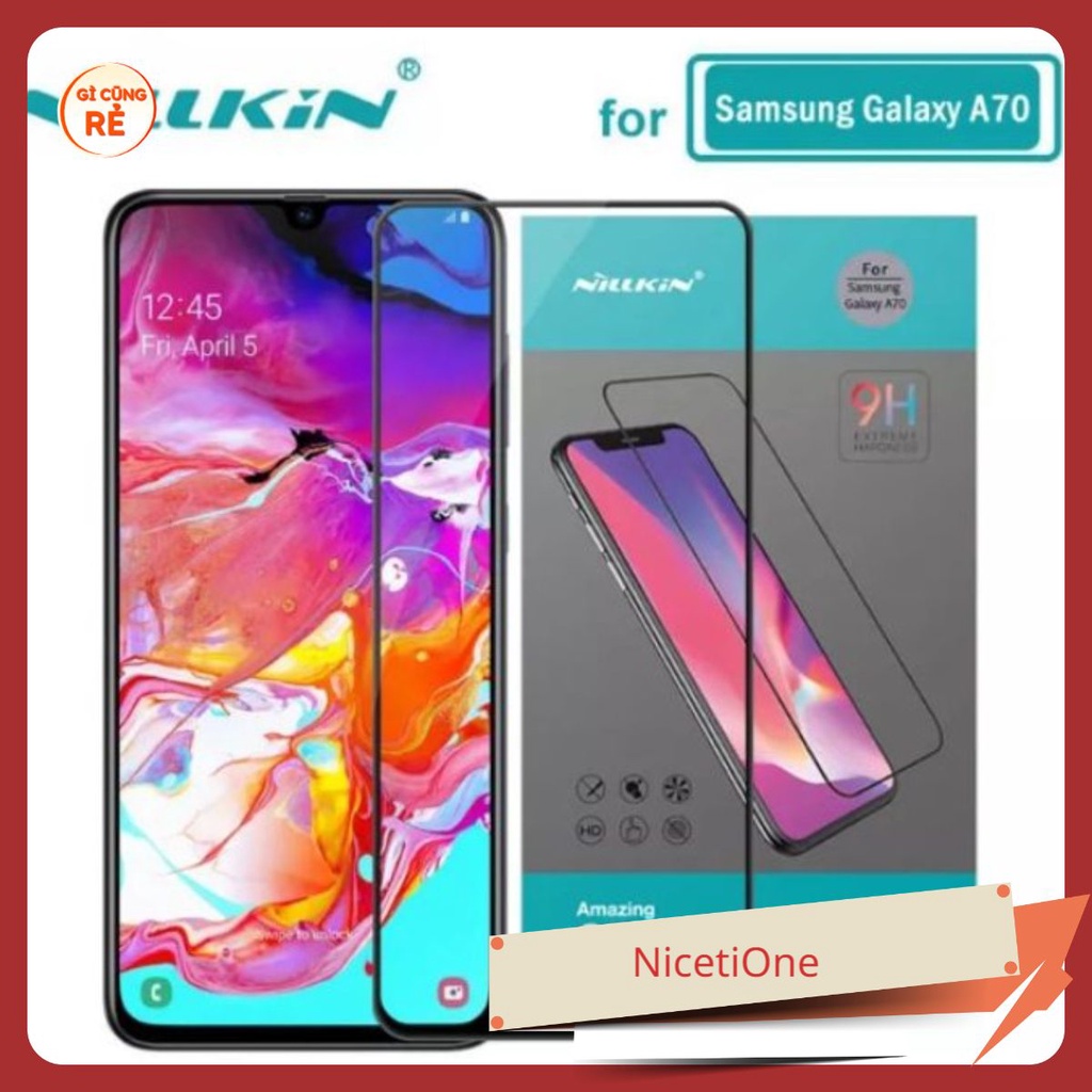 Kính cường lực Samsung Galaxy A70 Nillkin Amazing CP+Pro chính hãng
