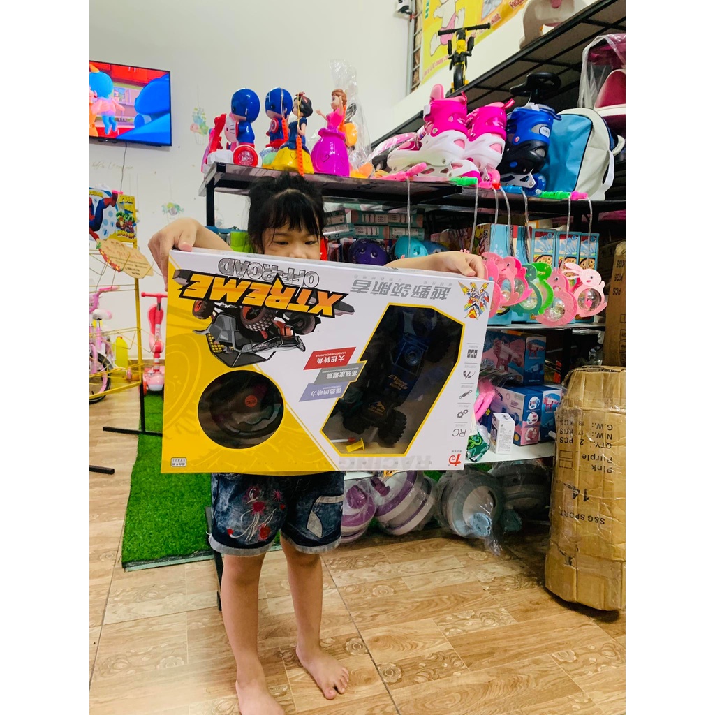 XE ĐỊA HÌNH SIÊU XỊN HỘP QUÀ SIÊU TO ĐẸP LUÔN