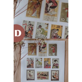 STICKER TEM CỔ ĐIỂN- tổng hợp 1
