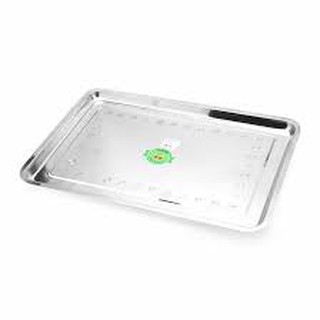 Khay inox chứa thực phẩm 35*50*3 cm