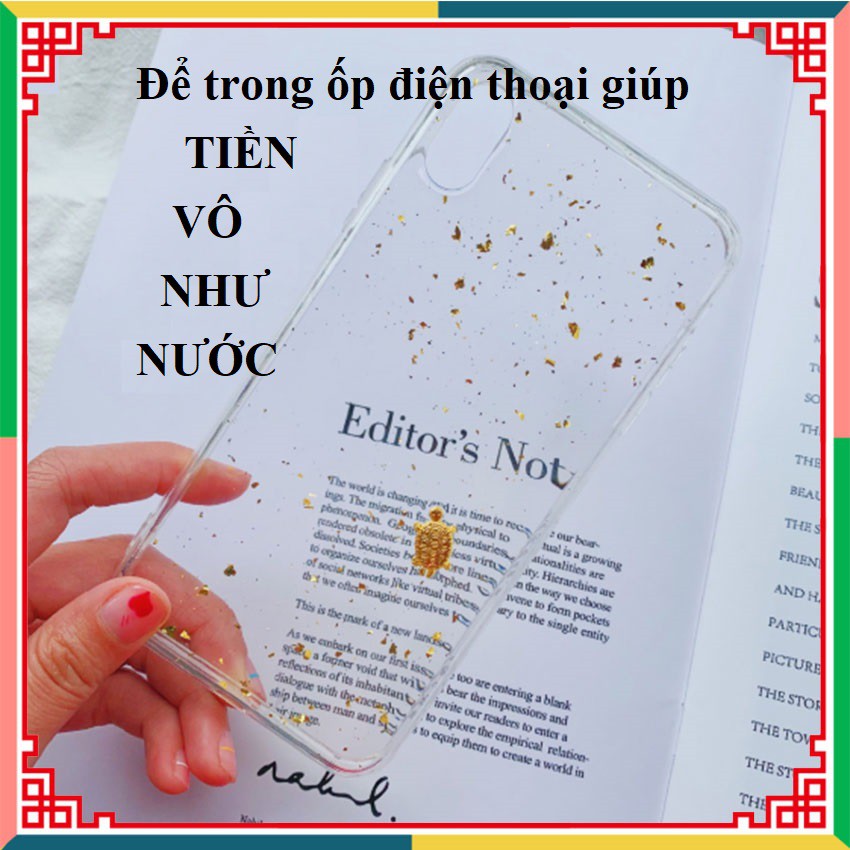 Rùa Vàng May Mắn | Kim Quy ASAKUSA vật phẩm phong thủy trong ví, ốp điện thoại để tiền vào như nước, giàu có, may mắn | BigBuy360 - bigbuy360.vn