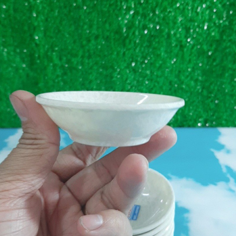 Chén chấm nhựa Melamine T36 nhỏ màu vân đá ,đựng gia vị -Cao Cấp