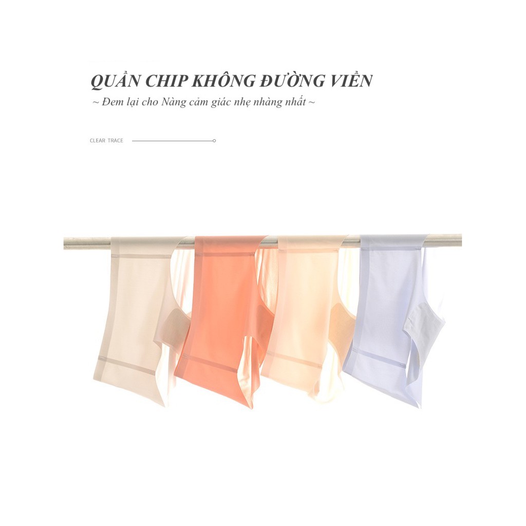 QUẦN LÓT LỤA SỮA 3D KHÔNG ĐƯỜNG MAY VANVENE CẠP CAO CHỐNG LỌT KHE KHÔNG HẰN VIỀN MỚI Q555 | BigBuy360 - bigbuy360.vn