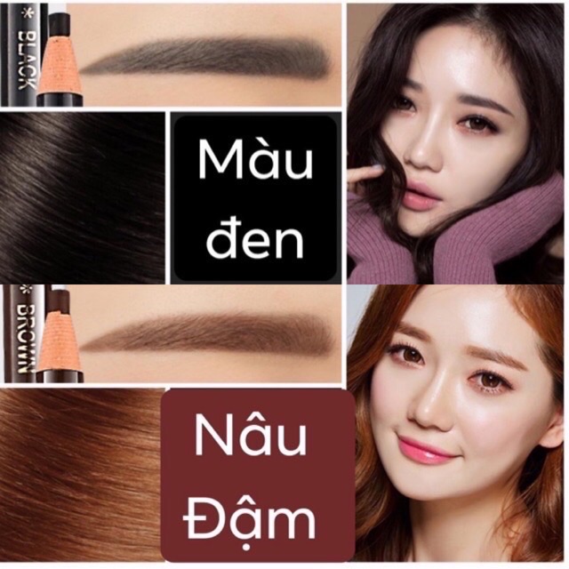 Chì Xé Kẻ Mày Nội Địa Trung, Chì Kẻ Mày Không Thâm Nước, Mồ Hôi, Hàng Sẵn Tại ( Pkt.Shop ) | BigBuy360 - bigbuy360.vn