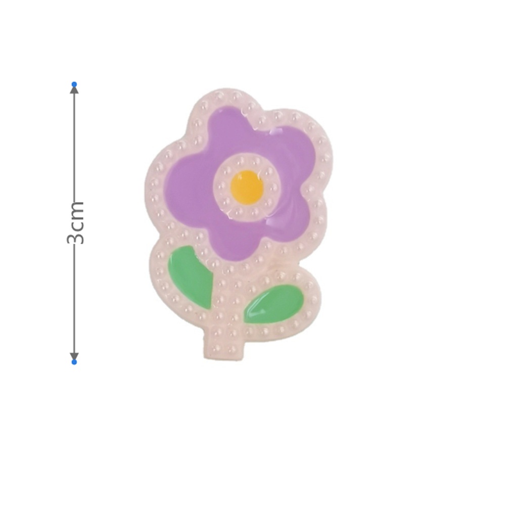 Khóa Dây Giày DIY Hình Hoa Tulip Đính Ngọc Trai Dành Cho Nữ
