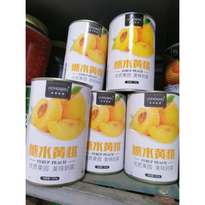 đào ngâm 425gr