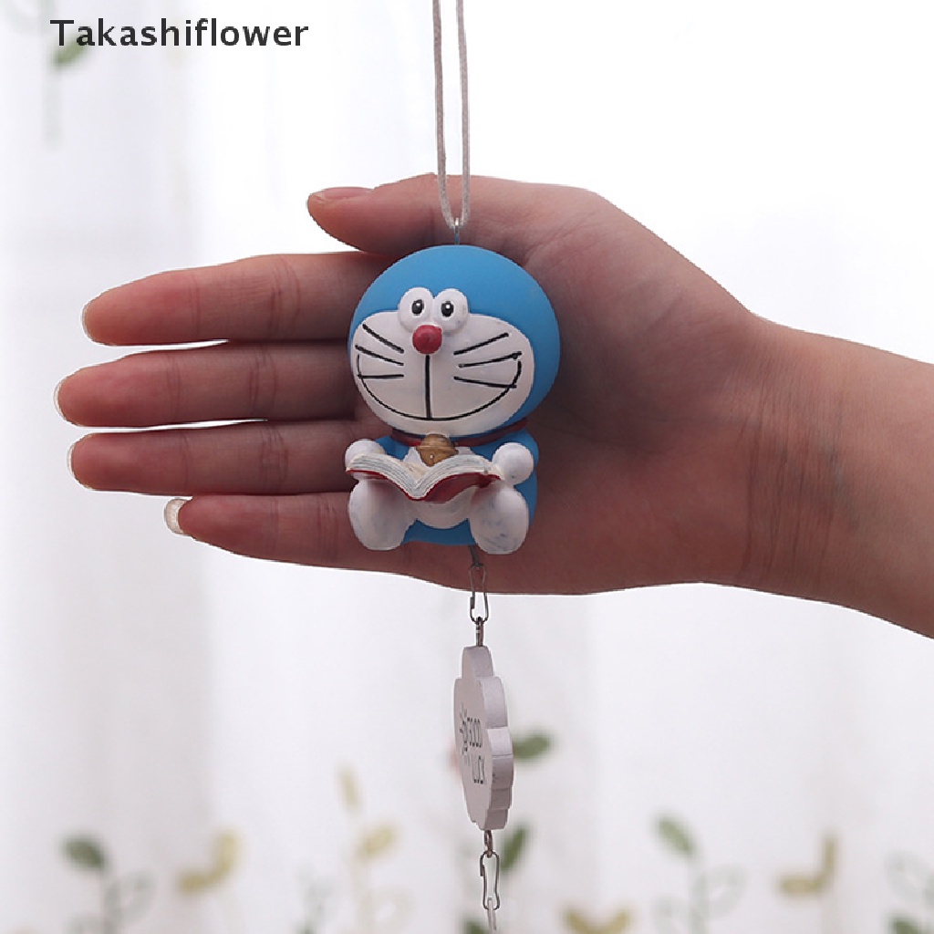 Chuông Gió Treo Sân Vườn Hình Doraemon Đáng Yêu