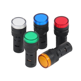 Đèn báo tín hiệu 220V màu vàng phi 16