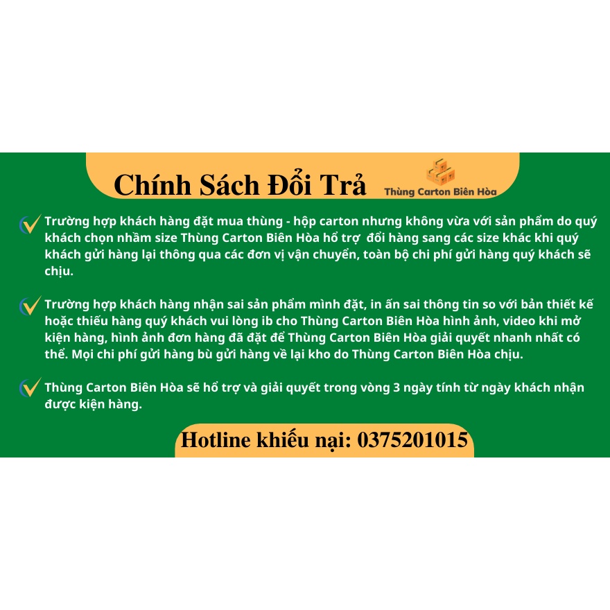Thùng Carton 5 Lớp Đựng Gà Đá - Gà Tre 60x24x38 CM