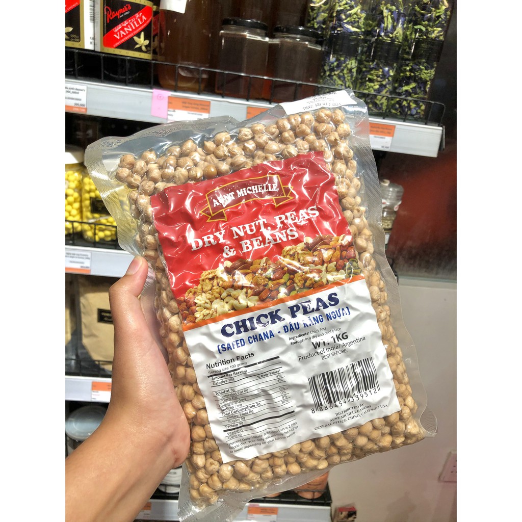 Hạt đậu gà trắng Chickpeas Argentina 500g