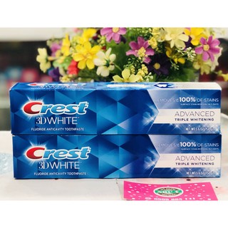 Kem đánh răng Crest 3D White 158g