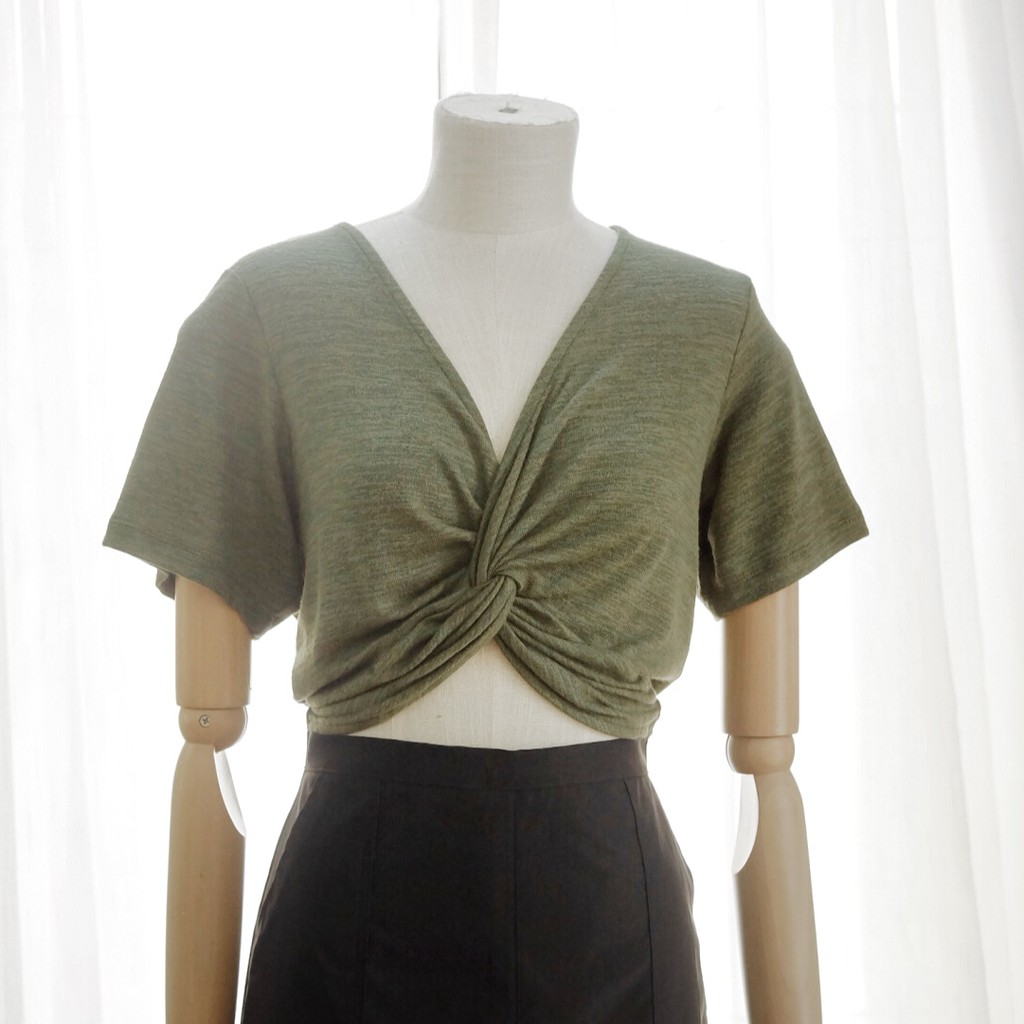 Ceci Cela - Áo Twist 0820 Vải Gân