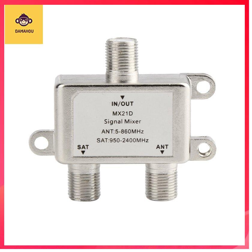 Bộ chia tín hiệu truyền hình 2 chiều Bộ chia tín hiệu truyền hình cáp Bộ trộn tín hiệu SAT / ANT Diplexer