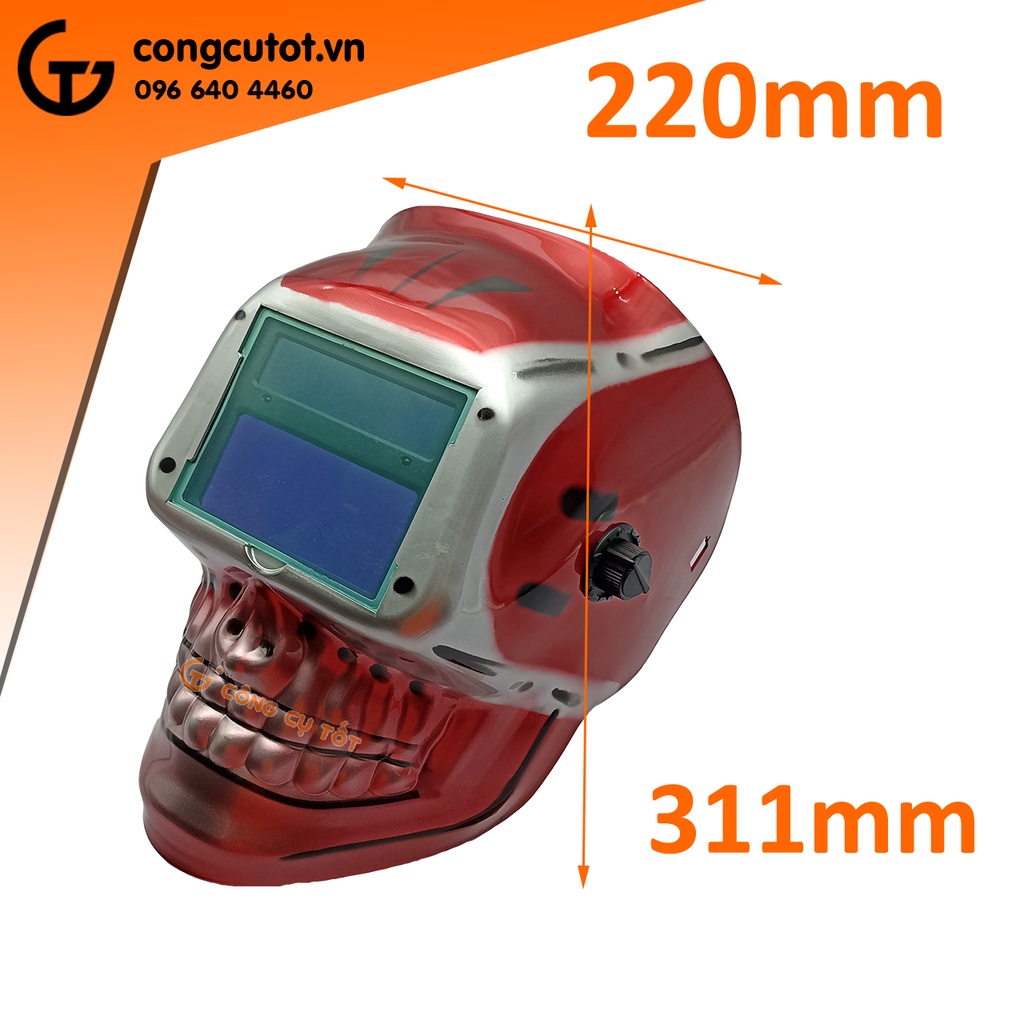 Mặt nạ hàn điện tử năng lượng mặt trời số tự động DIN4-13