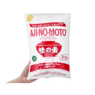 Bột ngọt (mì chính) hạt nhỏ Ajinomoto bịch 2kg