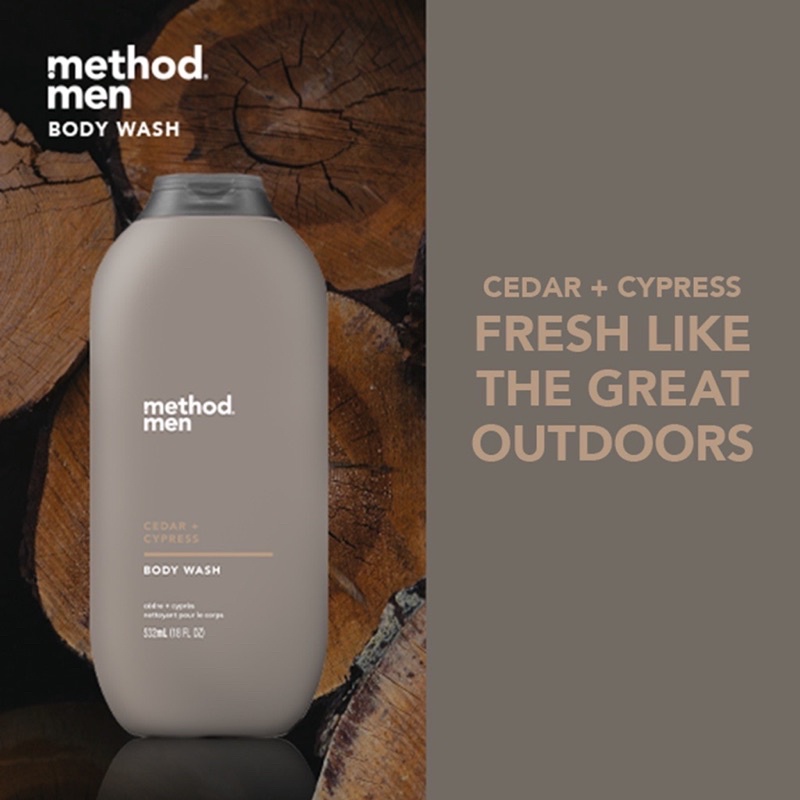 Sữa Tắm Dành Cho Nam Method Men Body Wash 532ml
