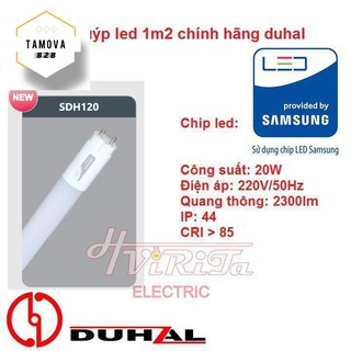 Bóng đèn Led tuýp PC 20W Duhal KDH120