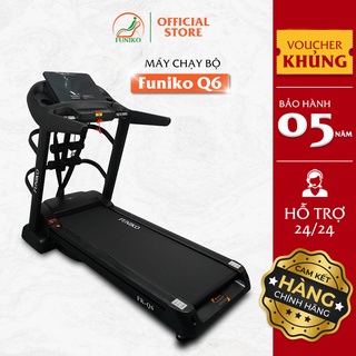 Máy chạy bộ FUNIKO Q6 bảo hành 5 năm giúp tăng cơ giảm mỡ rèn luyện sức khỏe hiệu quả