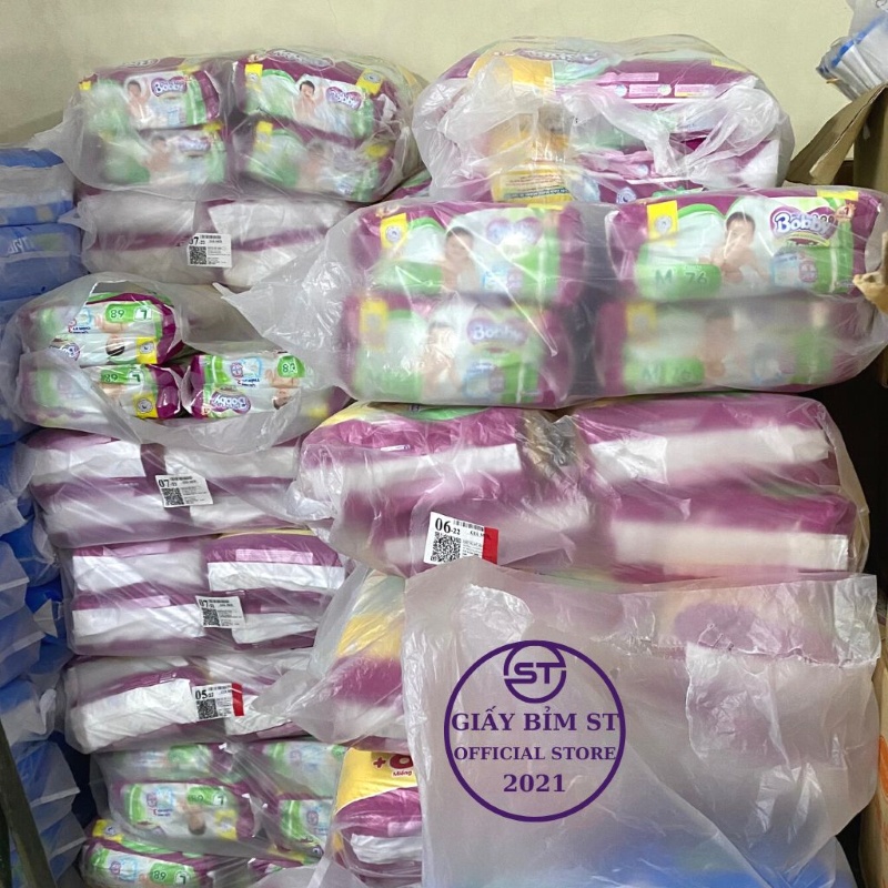 Miếng lót, tã dán Bobby Newborn sơ sinh size XS70, NB1 108, NB2 40