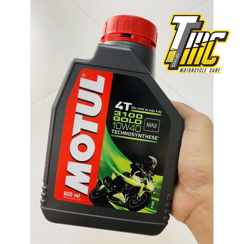 Nhớt Motul Gold 3100 10W40 800ml - sản phẩm mới cấp độ cao cấp