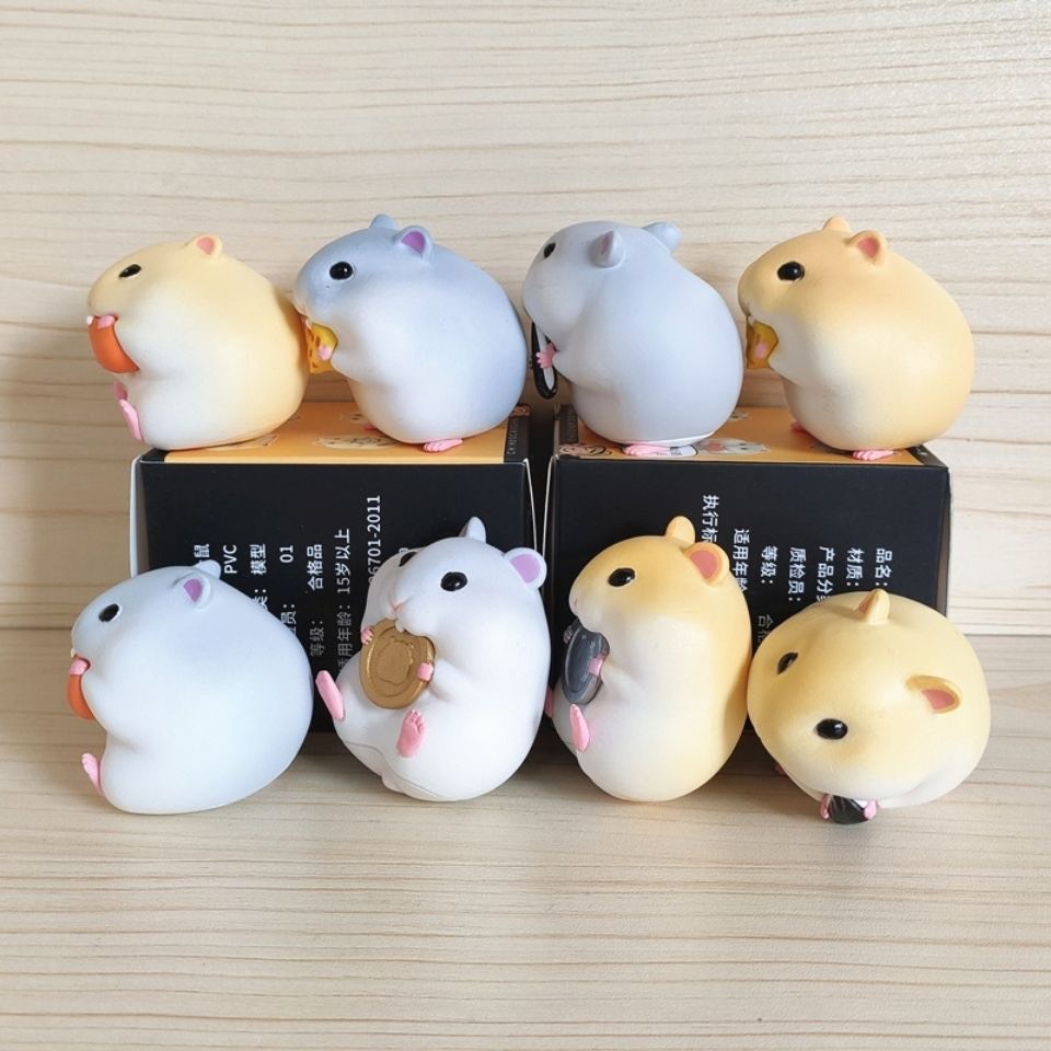 Chuột Hamster dễ thương Trang trí Taplo Xe Ô Tô , Bàn làm việc , Bàn học