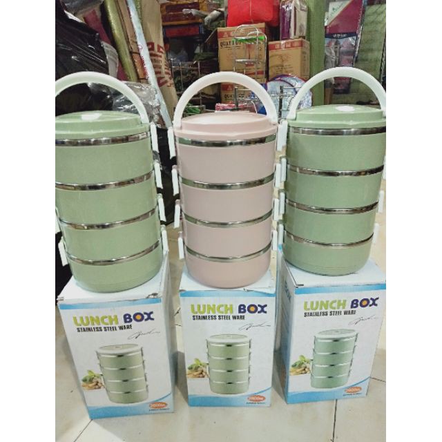 Cặp lồng lúa mạch 4 ngăn