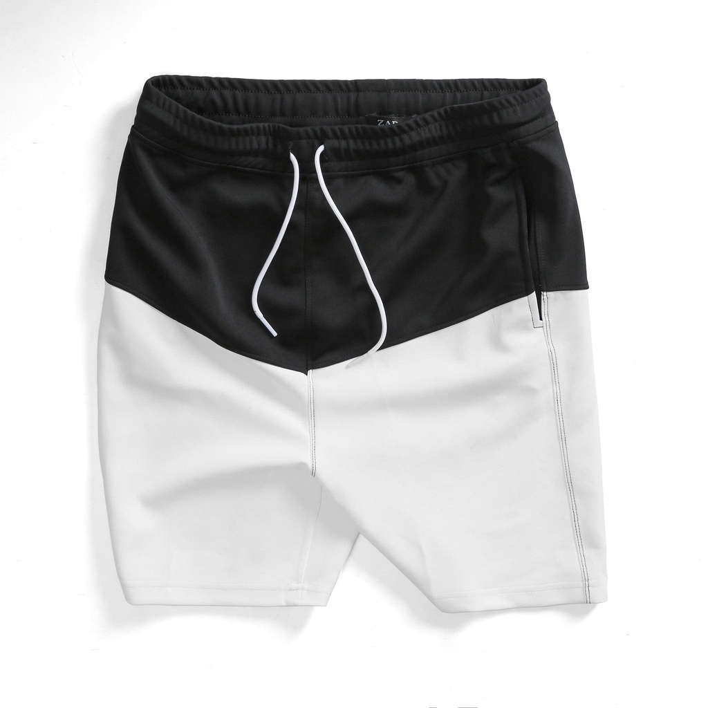 Quần đùi ngố thể thao  thun trắng phối màu phong cách hiện đại | BigBuy360 - bigbuy360.vn